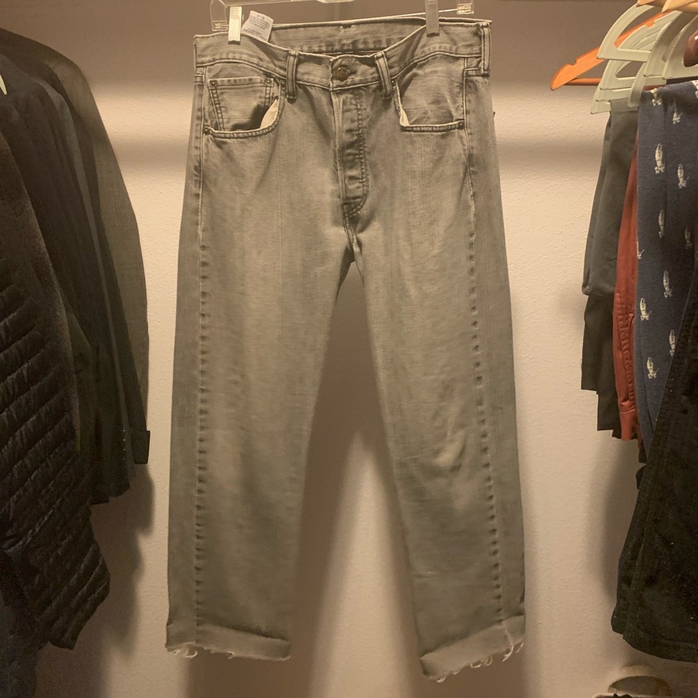 Levi's Light Gray Jeans